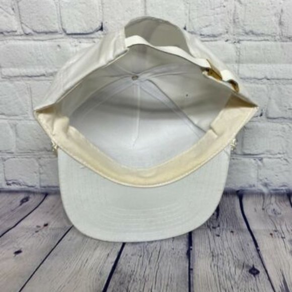 Vintage Hat Cap White LEYEN Oilwell Servicing Oilman's Golf Tournament Rope - Picture 6 of 8